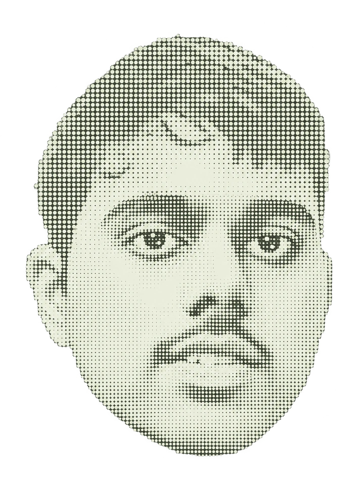 Halftone portrait of Neeraj Chormale